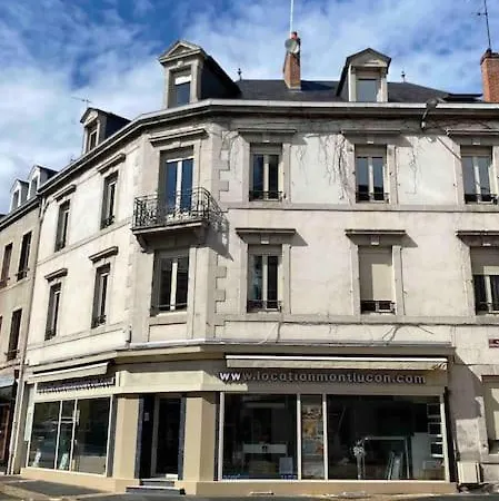 Апартаменты Investar 4 Superbe T2 Meuble, Gare 10mn A Pied Монлюсон